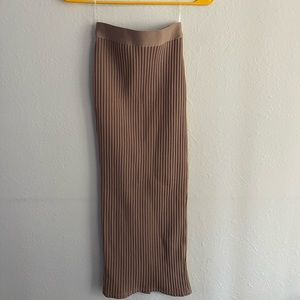High waist long skirt size small from fashion nova